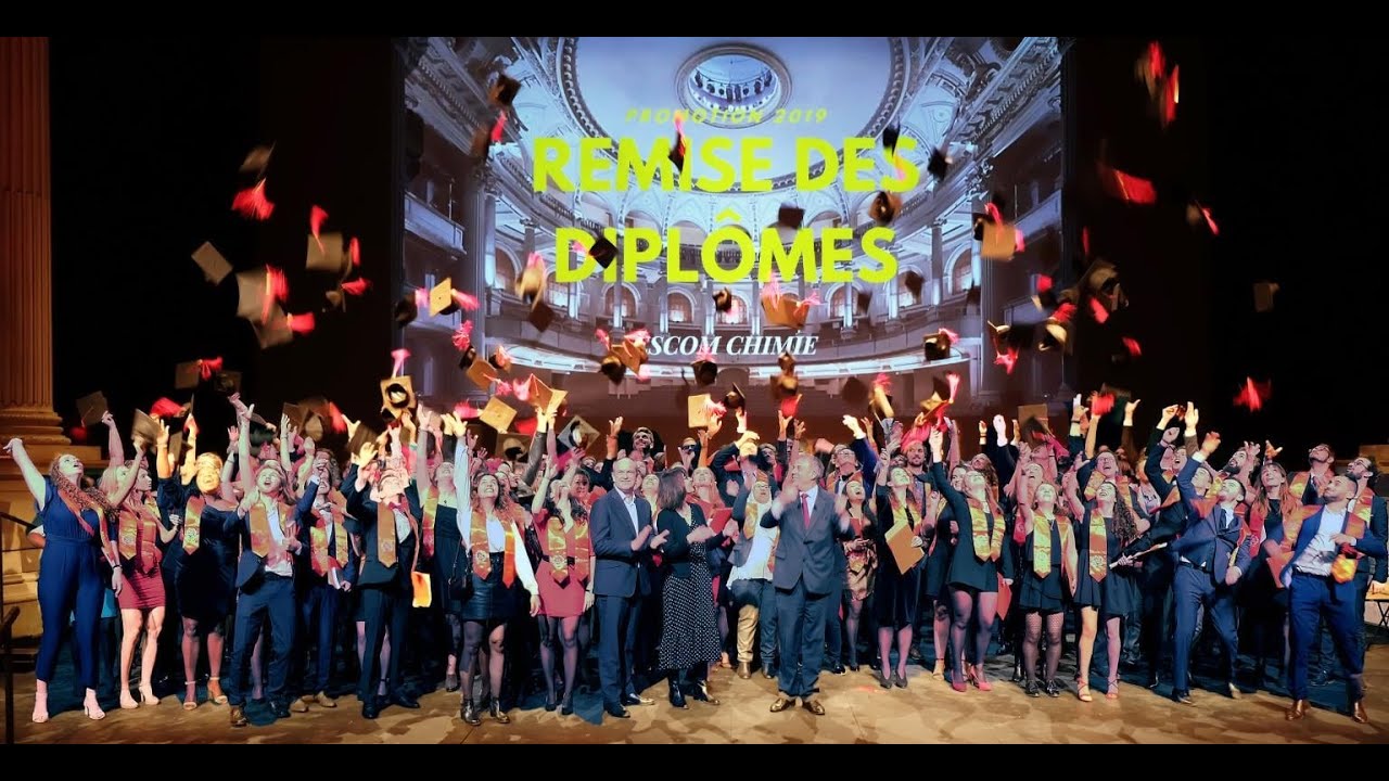60ème cérémonie de remise des diplômes de l'ESCOM Chimie - Suivez le live de la matinée