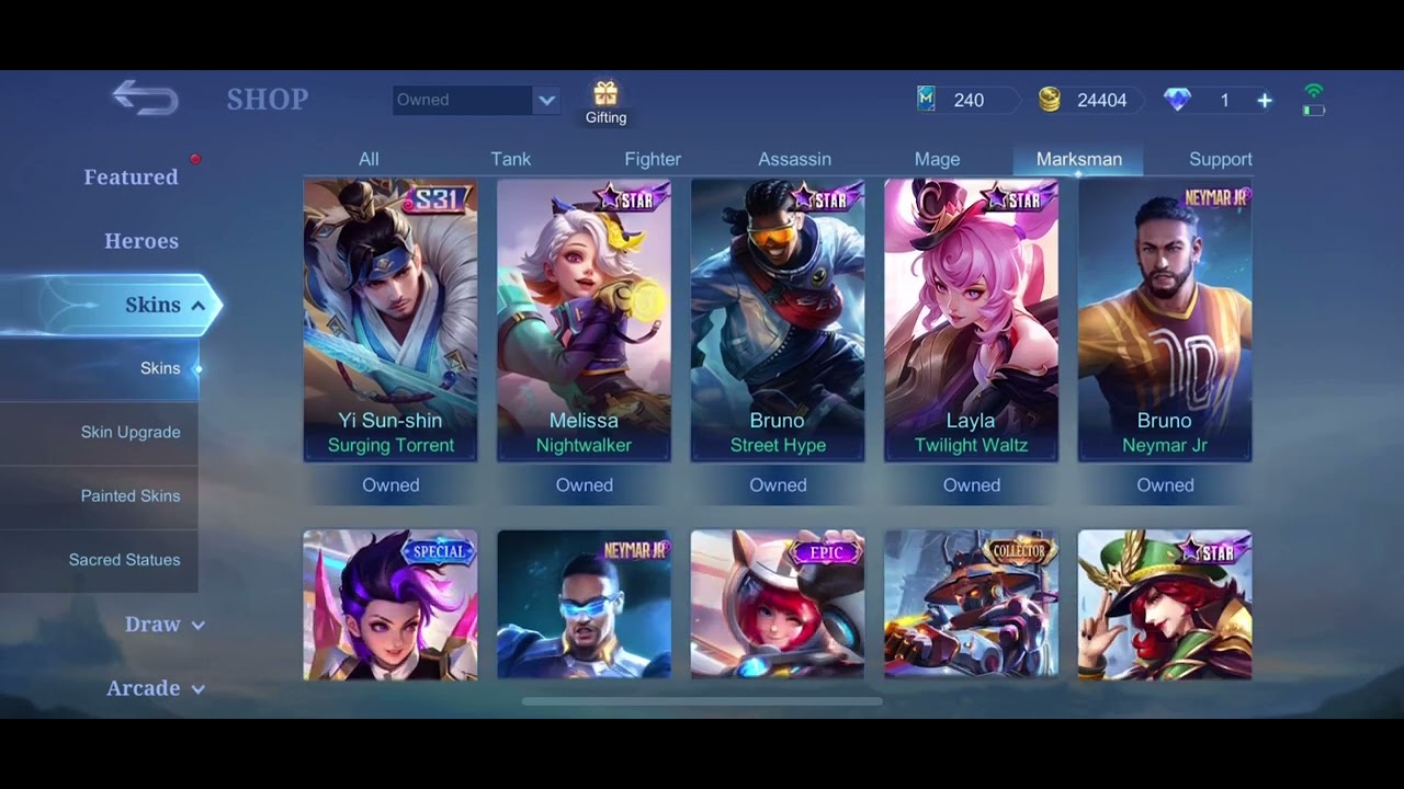 My account for sell