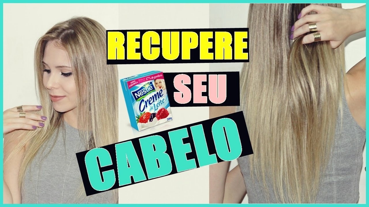 HIDRATAÇÃO FÁCIL COM CREME DE LEITE ❣ By Larissa Mocellin
