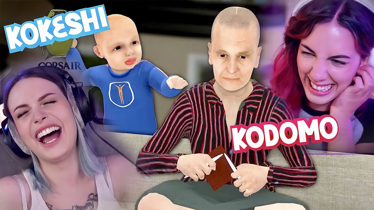 È GUERRA tra Nonna KODOMO e Bambino KOKESHI: Chi Vincerà? | Granny Simulator