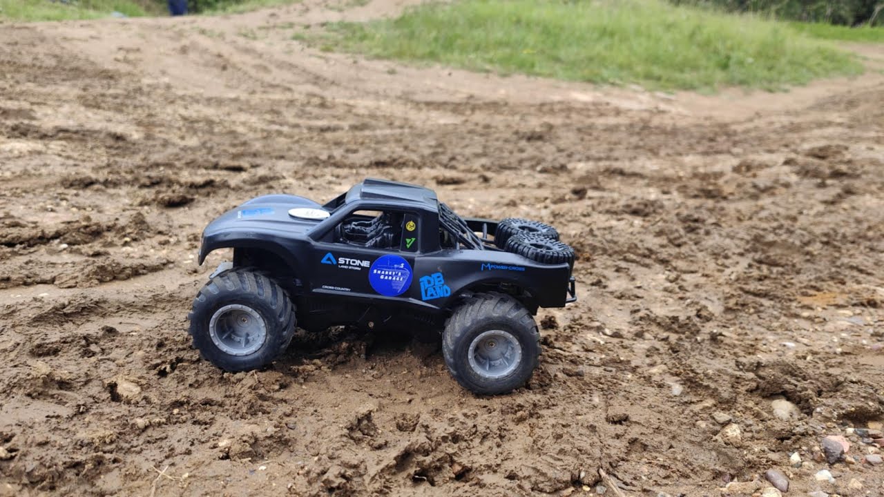 JJRC Q156 Ep 5 - EAST 2025 - Quarry Run  - Mud & Puddles (1/16th, 2.4ghz,  7.4v Li-ion, 4wd)