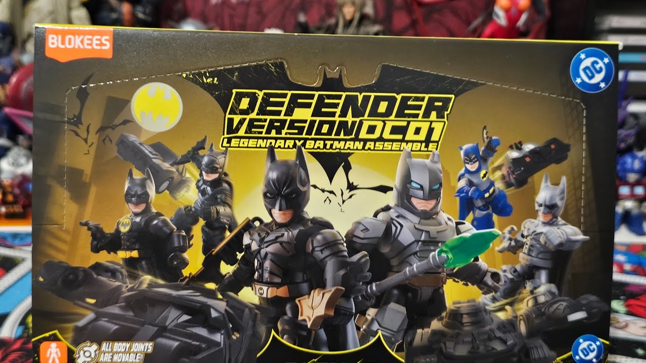 Blokees Batman Defender Version DC01 Full Box Opening