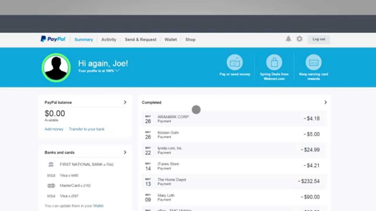 How to Add a Bank Account to PayPal