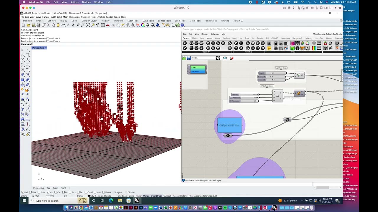 Seeding the Cellular Automaton