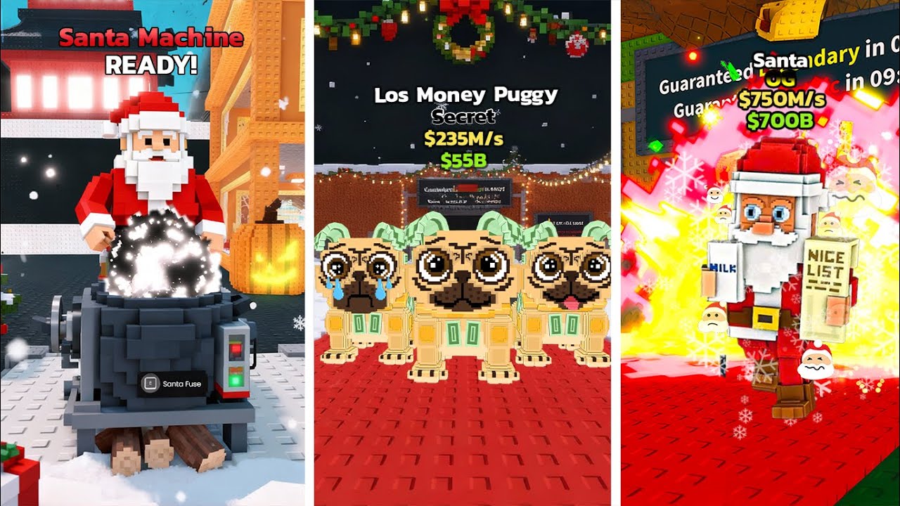 ROBLOX New Machine - New Los Money Puggy - Funny Moment - Steal a Brainrot