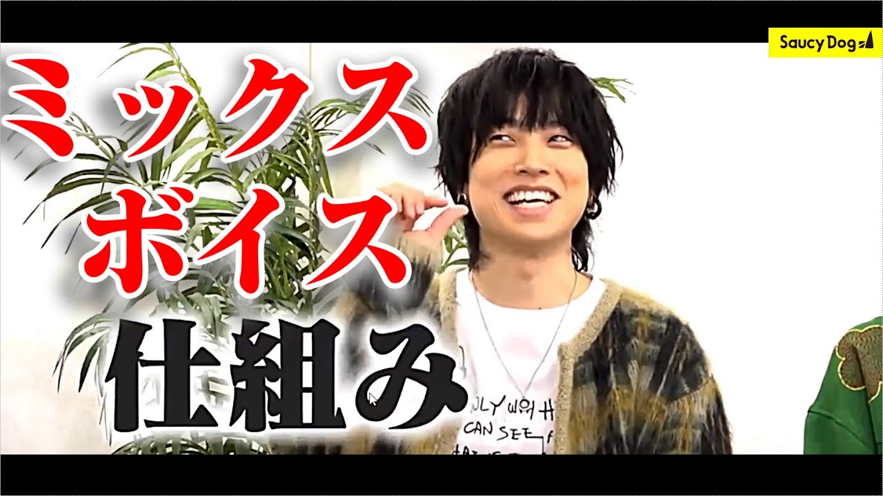 SaucyDog 石原慎也 ミックスボイスの仕組み！