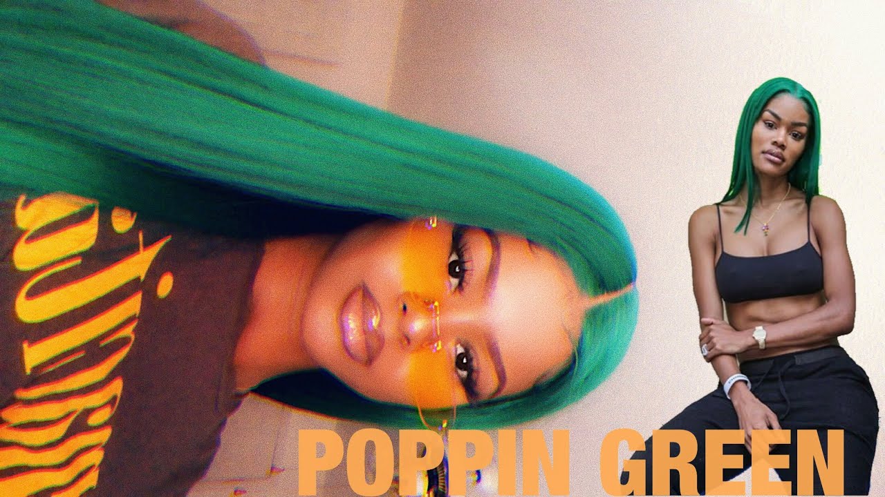 $34 GREEN WIG | SAMSBEAUTY.COM