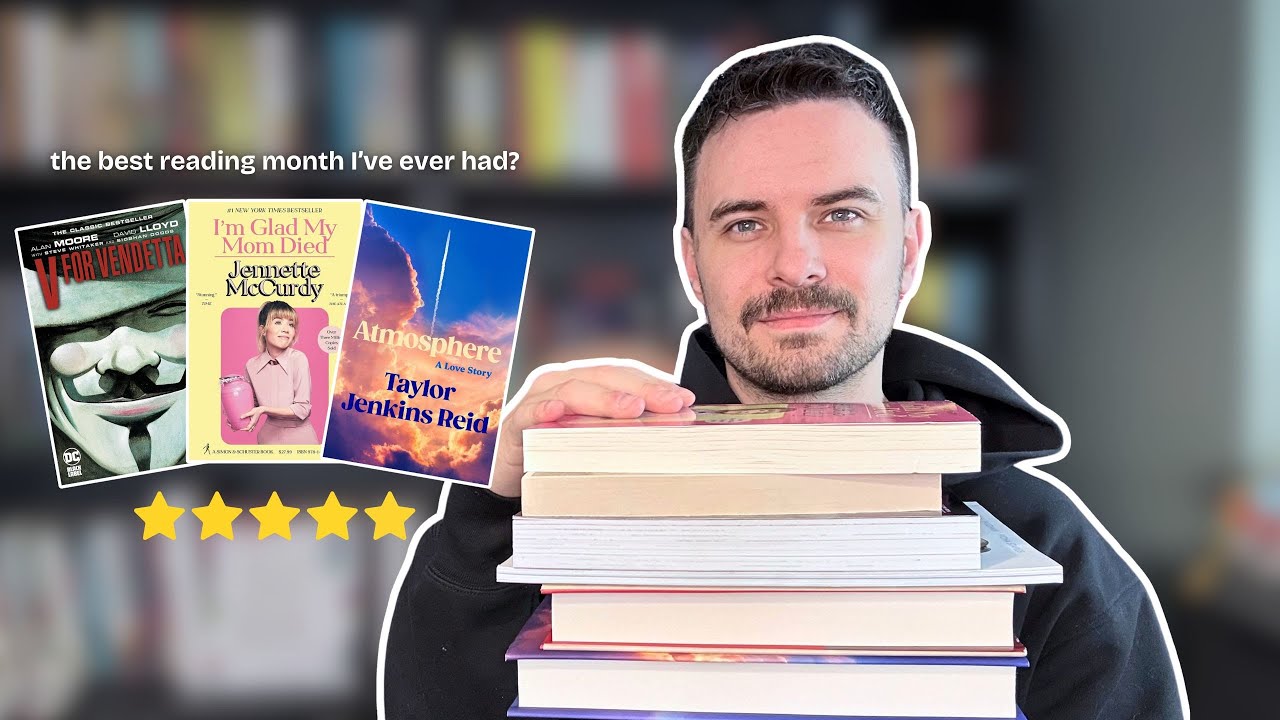 This was my best reading month in a long time!