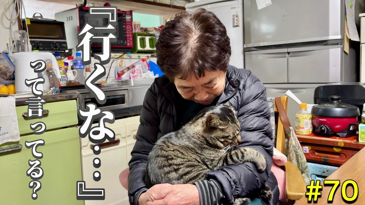 【キヨと祖母】祖母が出かける朝、キヨが腕にしがみついて離れませんでした
