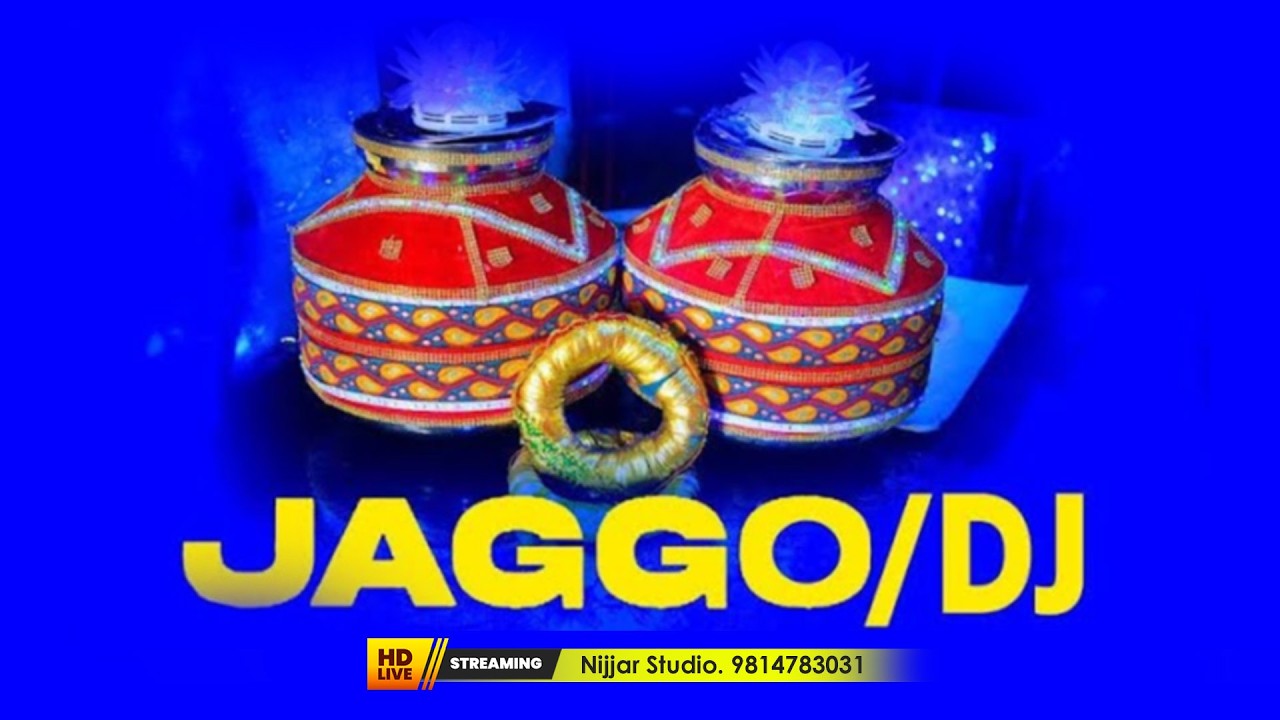 🔴Live Jaggo & DJ Ceremony of Arshdeep & Dilraj || 18. 02. 2026 || Nijjar Studio. 9814783031