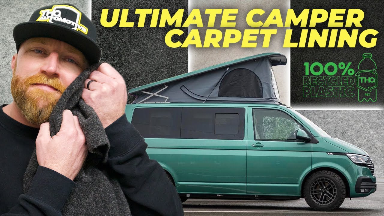 ИДЕАЛЬНАЯ обивка для автофургонов Camper Van (100% переработанный пластик) от завода VW!