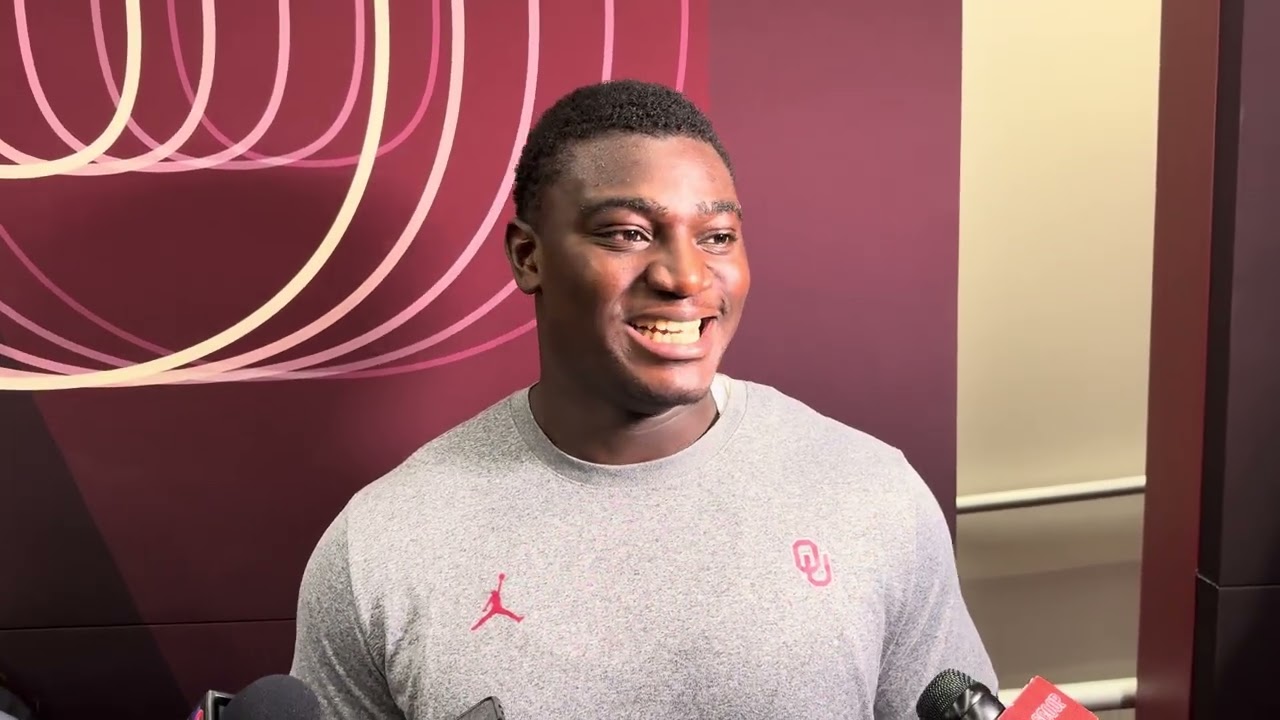 OU Football: Michael Fasusi Postgame Interview | Oklahoma 24, Michigan 13