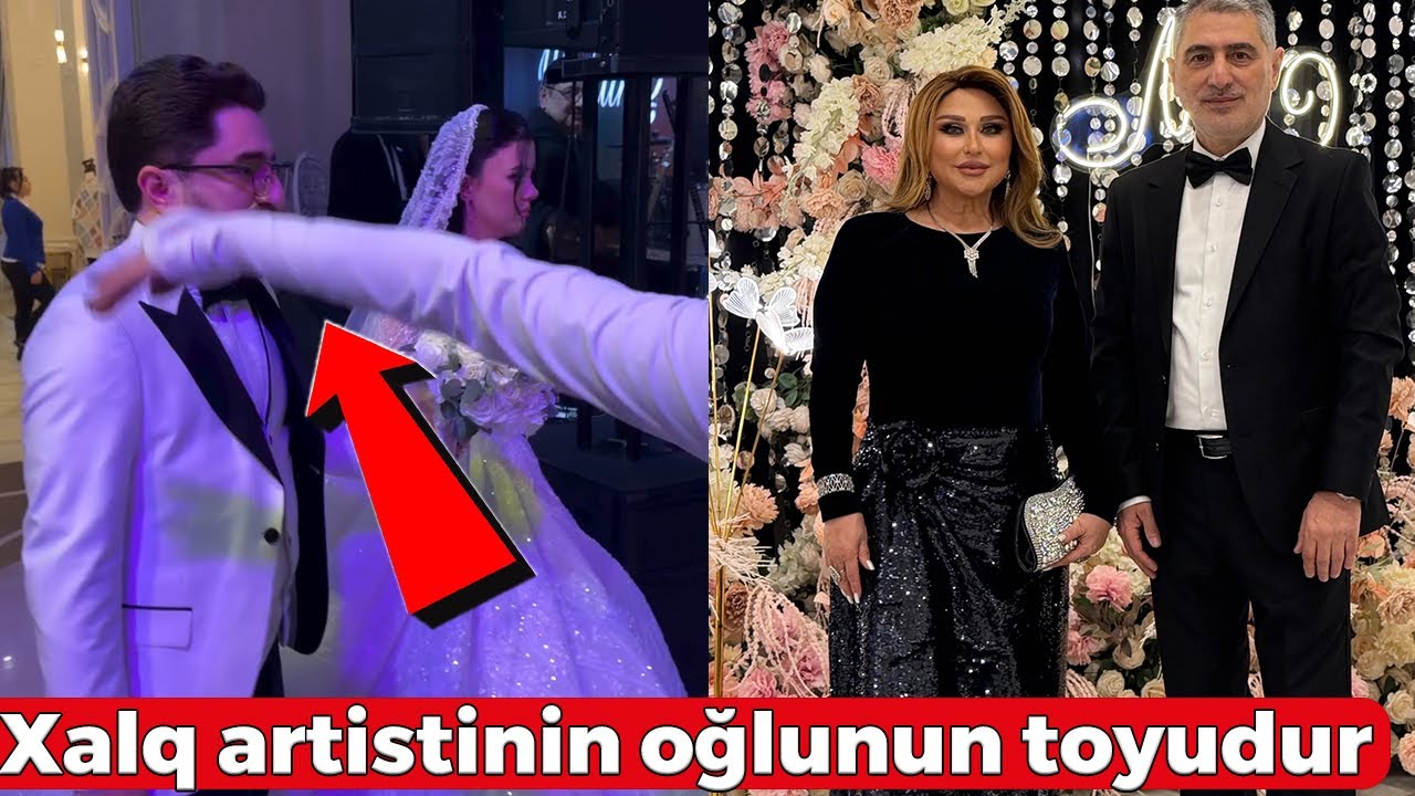 Xalq artisti Teyyub Aslanovun oğlu Nicatın toyundan g&ouml;r&uuml;nt&uuml;lər