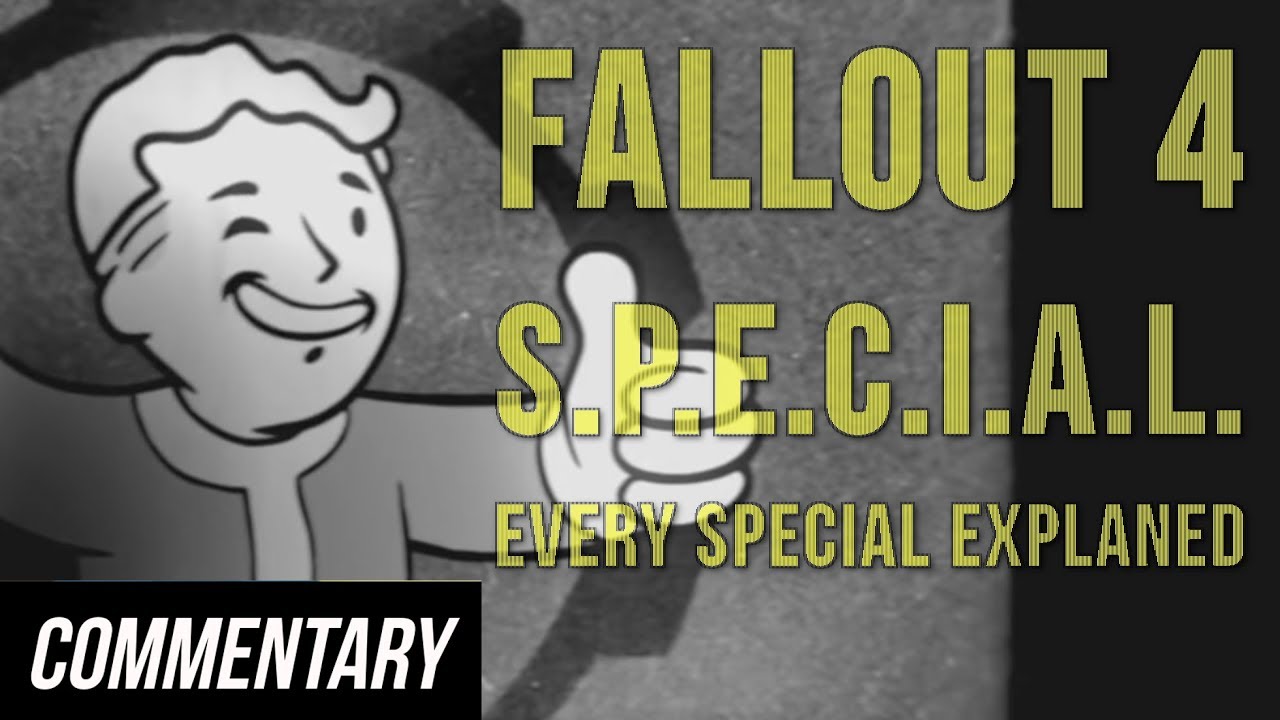 [Blind Reaction] Fallout 4 - S.P.E.C.I.A.L. - Every Special Explained