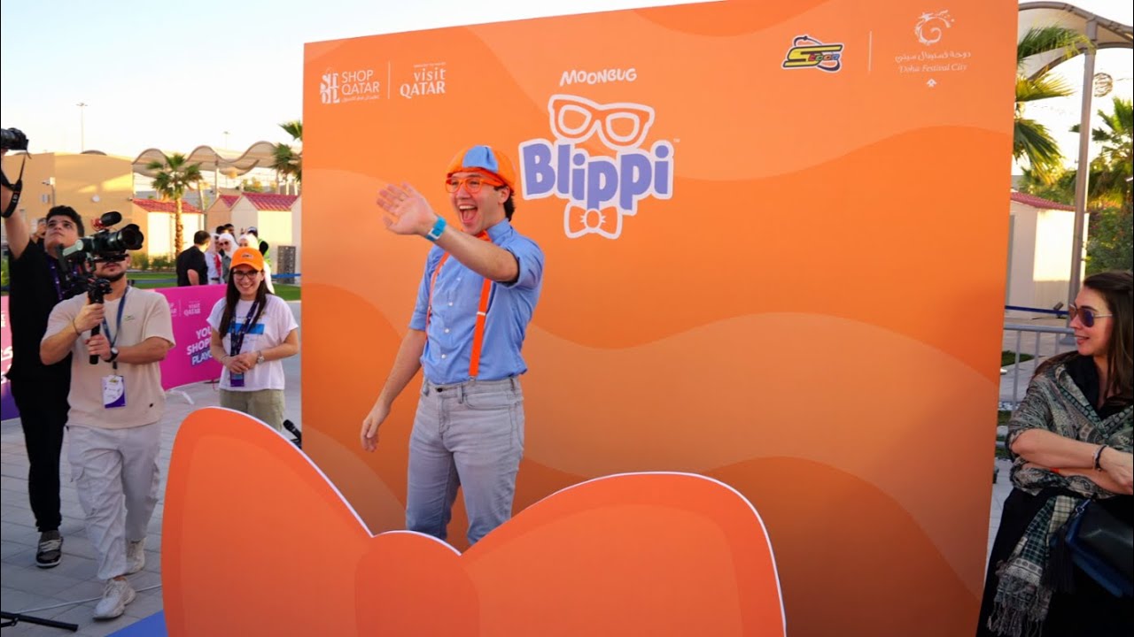 Blippi's Unforgettable Meet and Greet at The Village, Doha Festival City