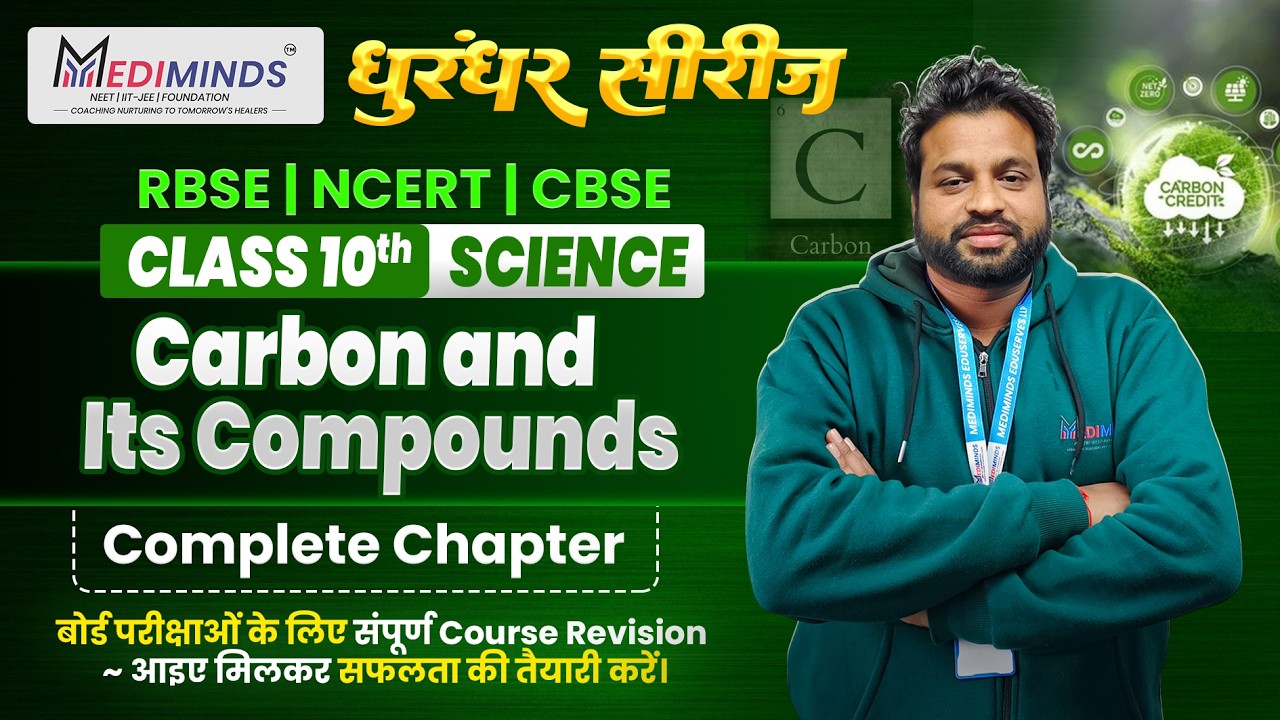 Carbon and Its Compounds | Class 10 Science | NCERT Based Full Chapter | MediMinds