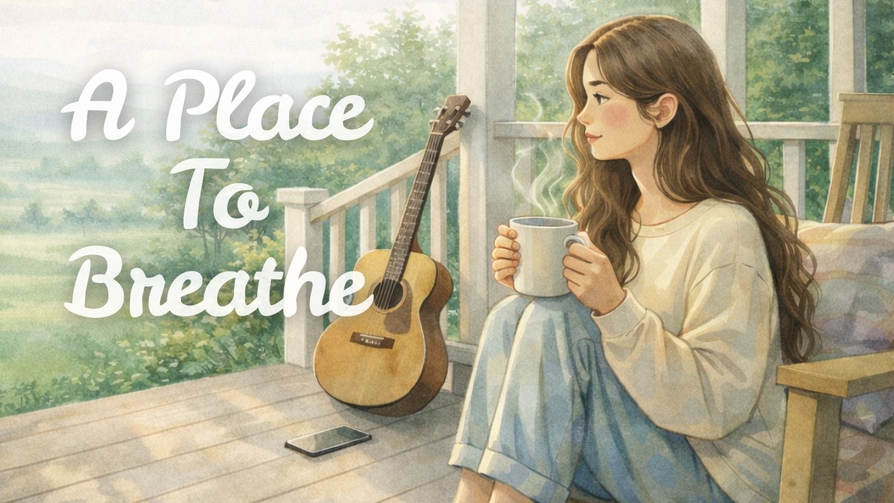 A Place to Breathe 🌿 Calm Acoustic Music for Rest, Healing & Quiet Moments | Micivibe