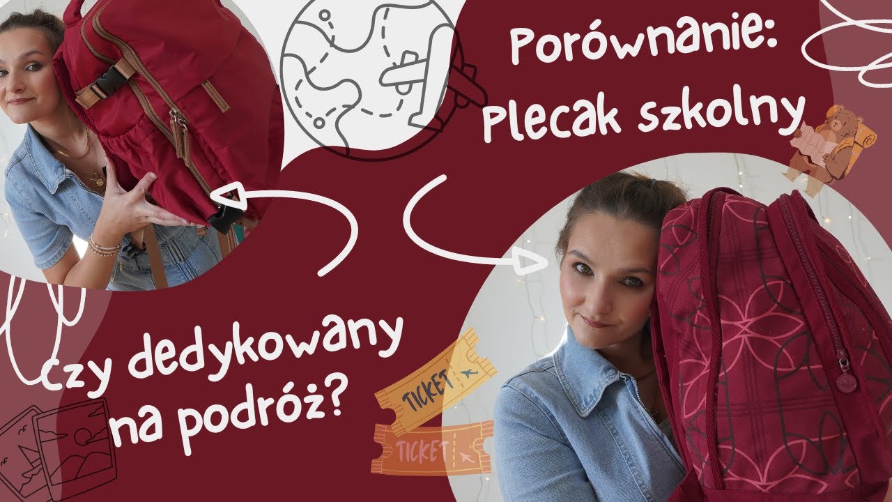 Porównanie plecaków jako bagaż podręczny w tanich liniach lotniczych. Plecak z Temu!
