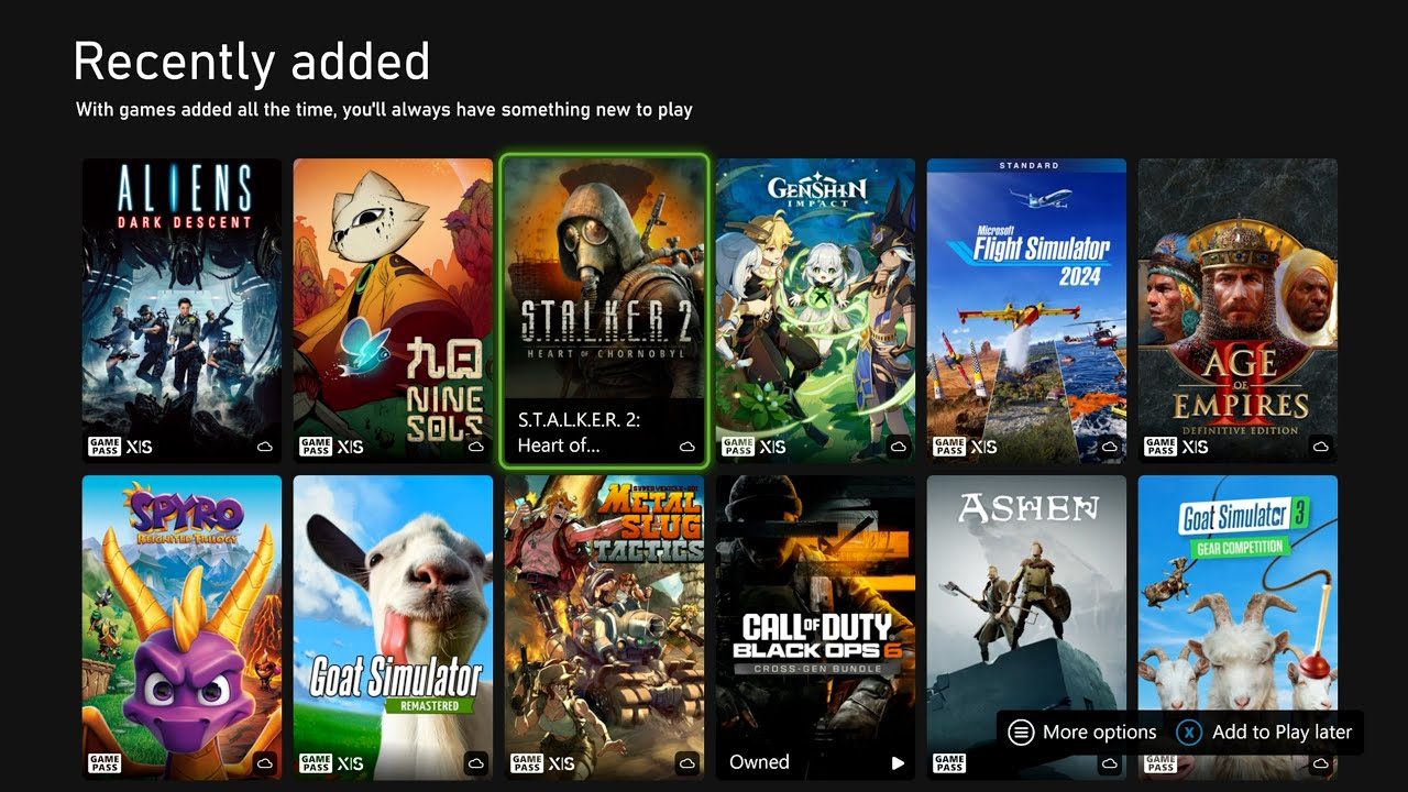 Xbox Game Pass Ultimate All Games [December 2024]