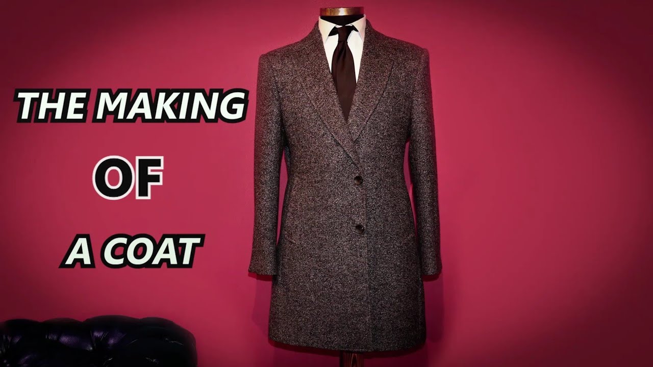 the making of a coat (men's coat)