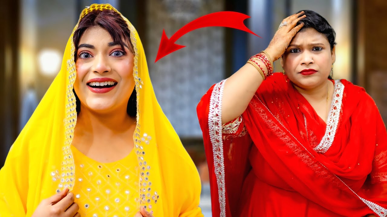 My Desi Mom Reacts To My Indian Outfits | * Shadi Ho Jayegi*❤️ | Mahjabeen Ali
