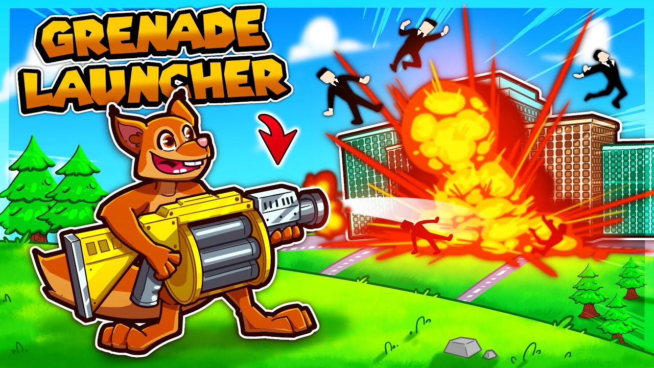 Don't give squirrels explosive weapons..