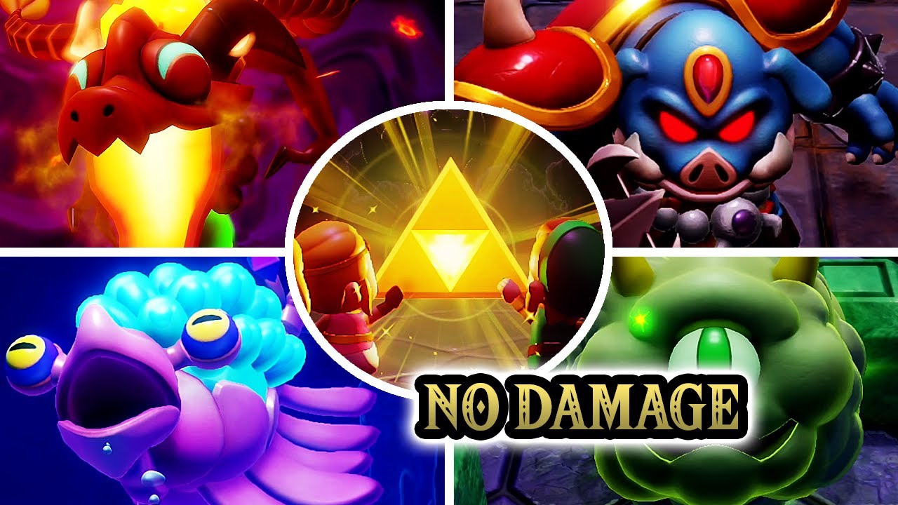 The Legend of Zelda: Echoes of Wisdom - All Bosses + Secret Bosses (No Damage)