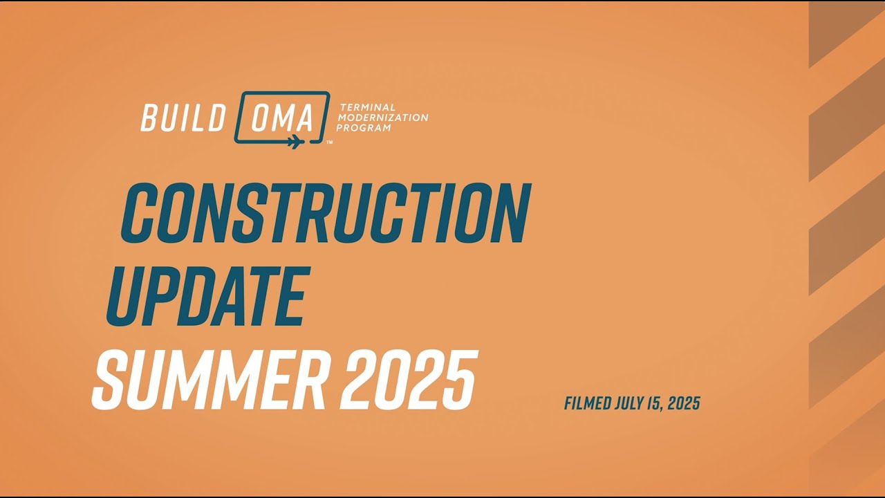 Eppley Airfield (OMA) Construction Update – Summer 2025
