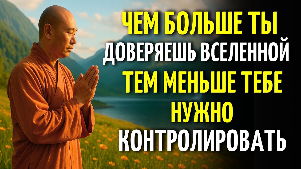 Чем Меньше Ты Контролируешь, Тем Больше Жизнь Совпадает С Твоей Судьбой | Буддийская Мудрость