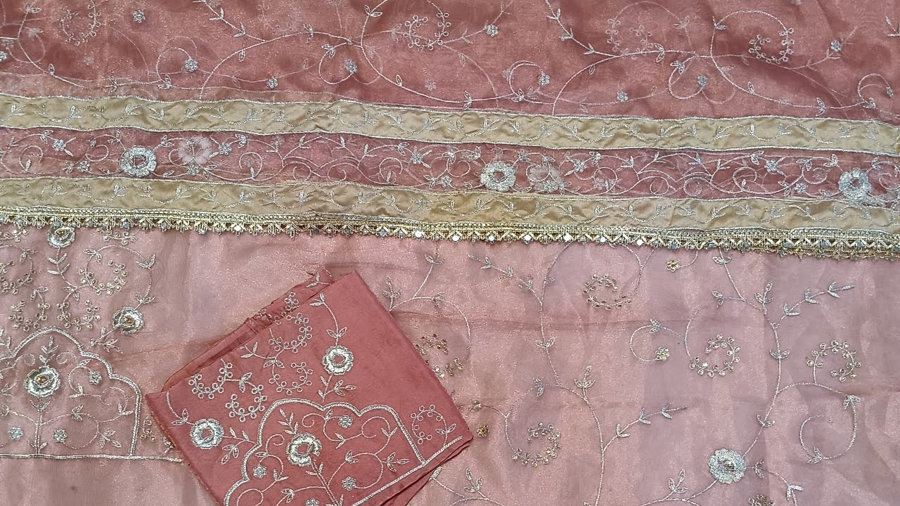 Punjabi suit full cutting and stitching