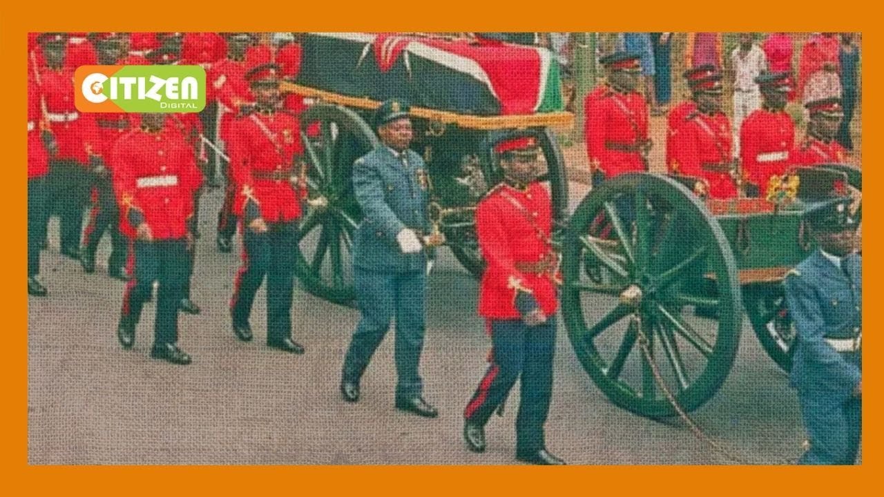 Remembering Mzee Jomo kenyatta's burial