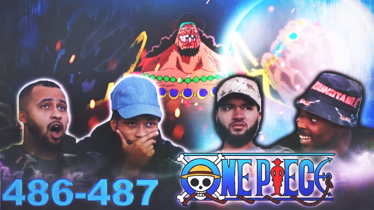 BLACKBEARD HAS TWO DEVIL FRUITS?! One Piece Ep 486/487 Reaction