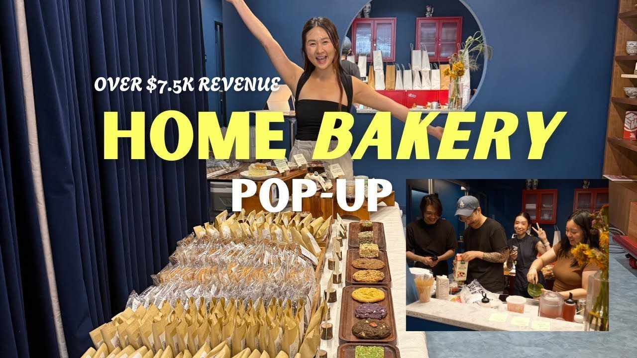 How I Successfully Ran My BIGGEST NYC Home Bakery Pop-Up (Chinatown)
