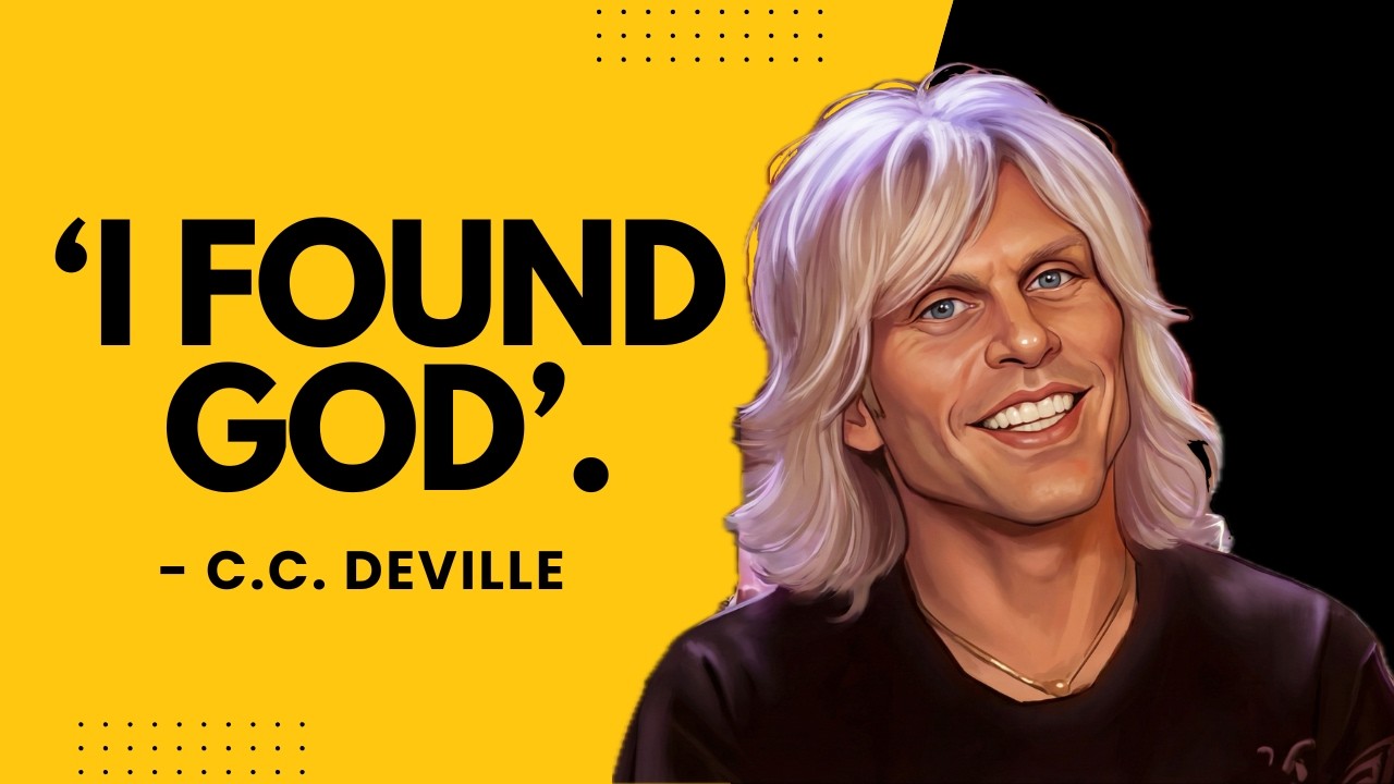 An animated C.C. DeVille - Poison - explains how he finally opened his heart to God