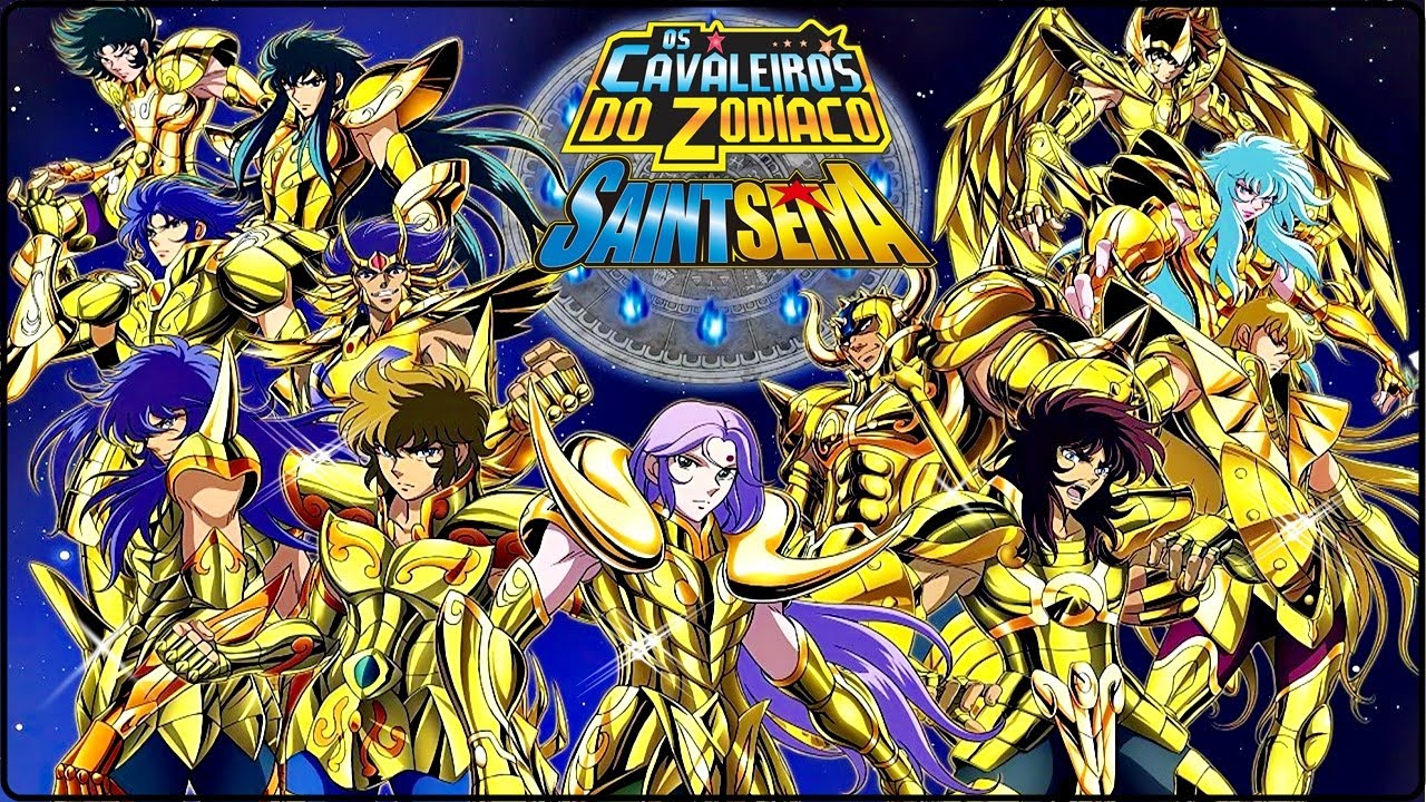 OS CAVALEIROS DO ZODÍACO : OS 12 CAVALEIROS DE OURO EM IMAGENS INCRÍVEIS GOLDSAINT SAINT SEIYA !