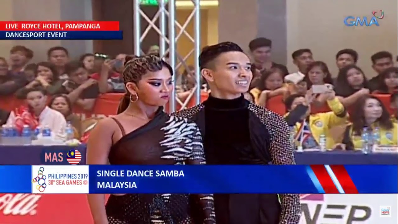 SEA Games 2019 - Dancesport | Single Dance Samba All Dancers - Latin Discipline