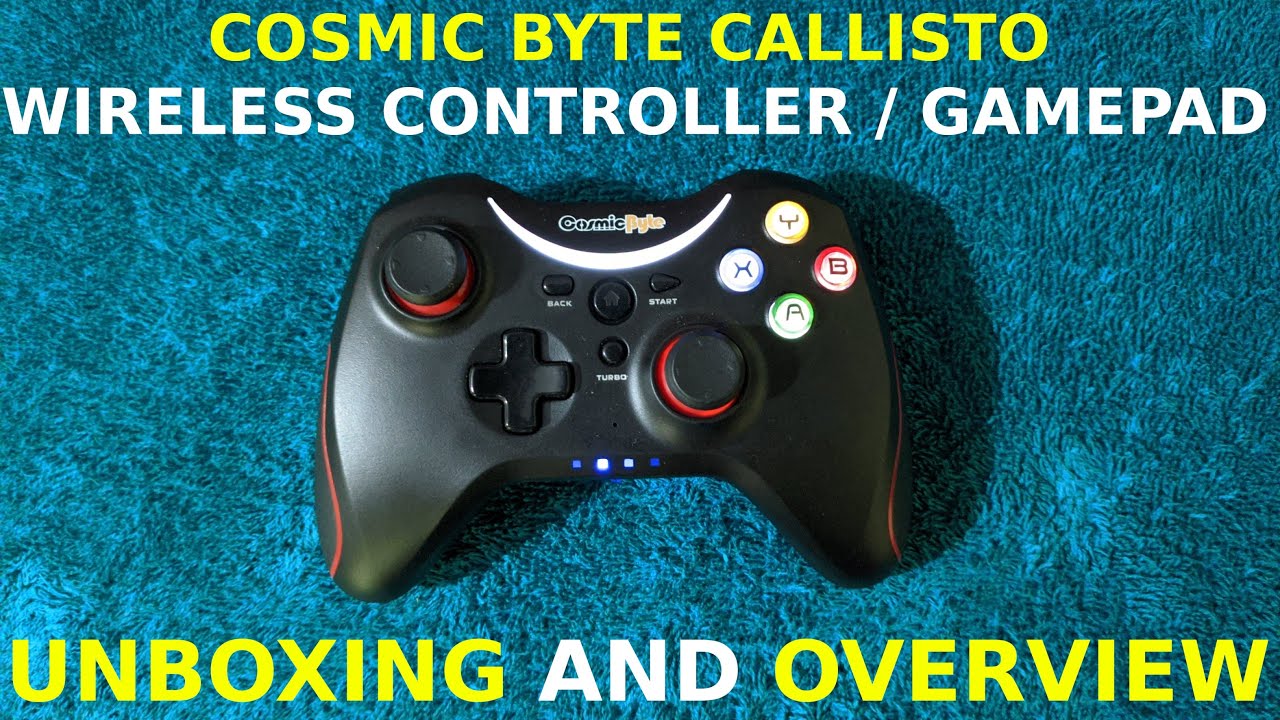 Cosmic Byte Callisto Wireless Gaming Controller / Gamepad Unboxing & Overview | Best Budget Gamepad?
