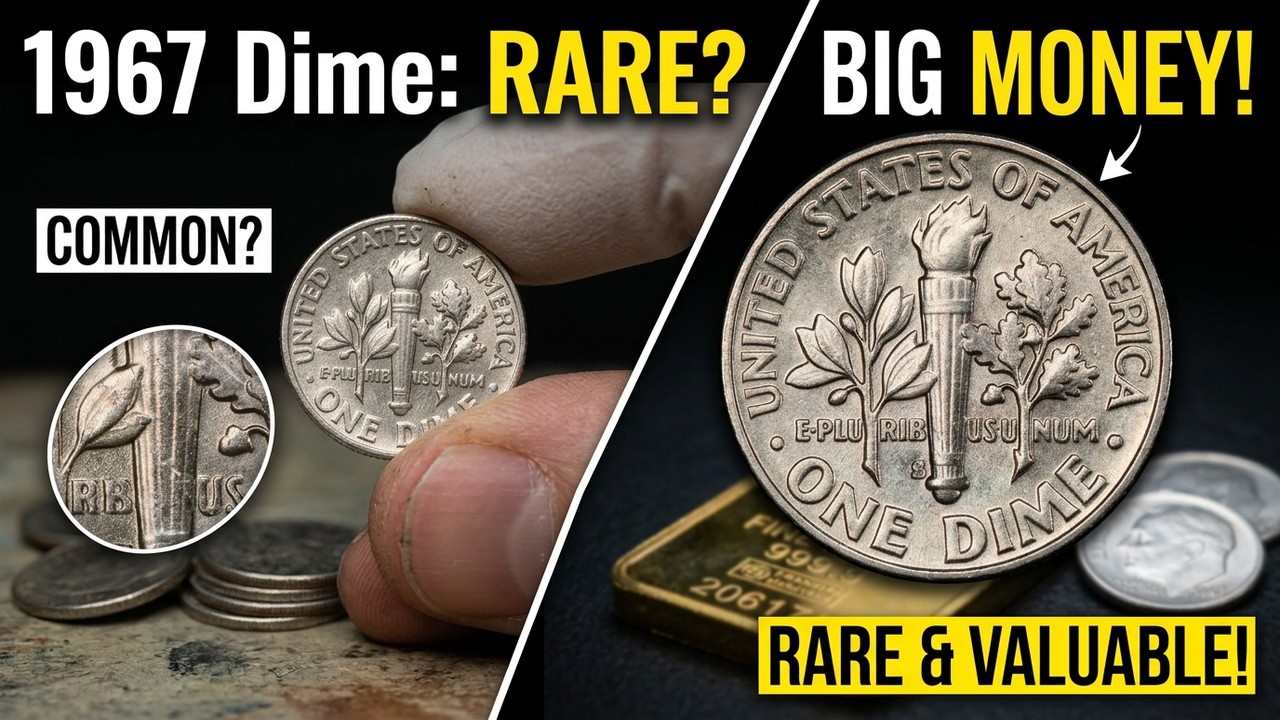 1967 Roosevelt Dime: Are Your Full Bands Worth $2,800+? (Value Guide)