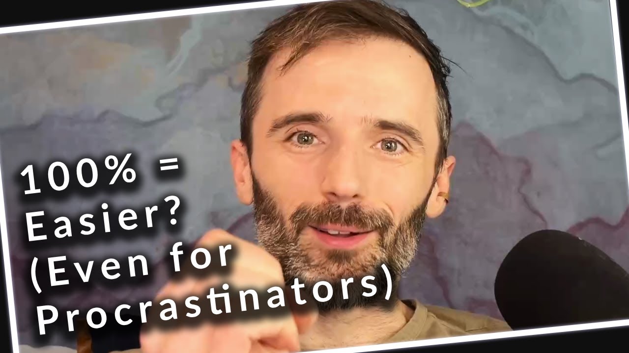 What If 100% Commitment Is Easier Than 80%? (Yes, Even for ENTPs & ENFPs)
