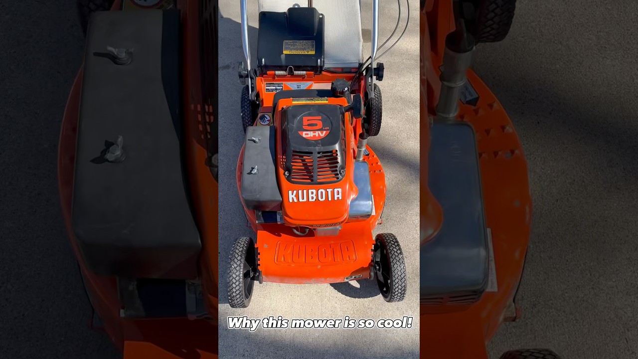 This thing sucks!! #kubota #kubotatractors #kubotatractor #lawnmower #mower #mowermaintenance #cool