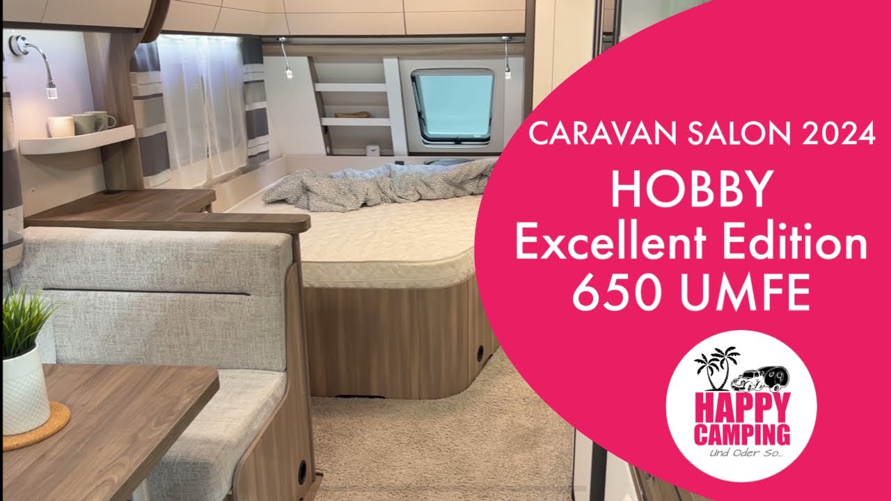 Caravan Salon 2024 - Hobby Excellent Edition 650 UMFE
