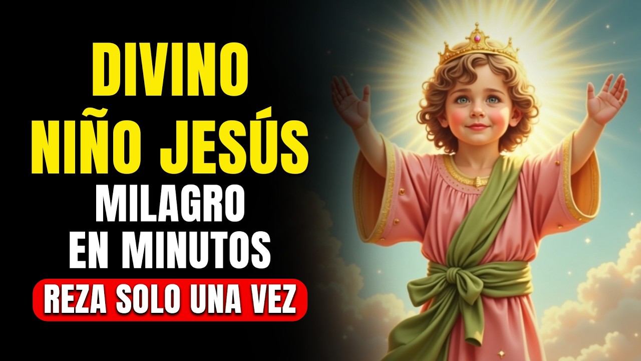 💖ORACIÓN MILAGROSA AL DIVINO NIÑO JESUS 🙏 Usala para realizar peticiones difíciles