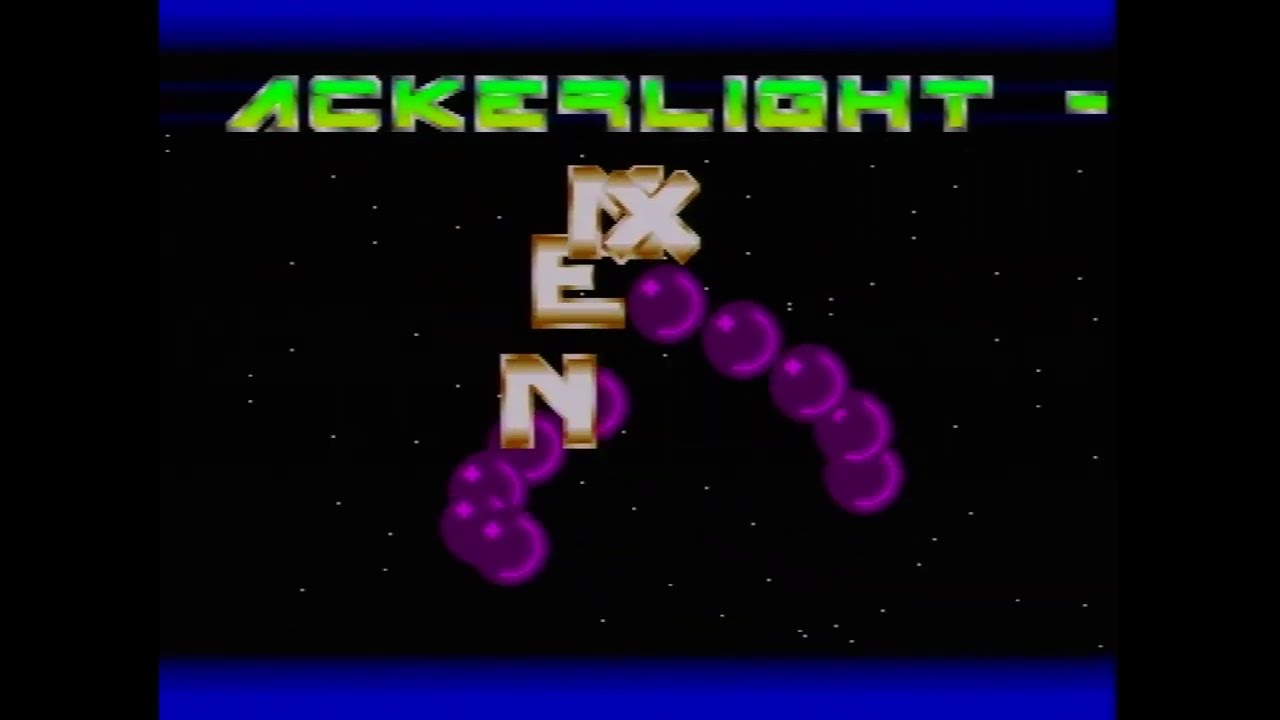 X-Men Mental Collection 20 Intro - Finnish  Amiga Intro 1989 - Demoscene 50 FPS