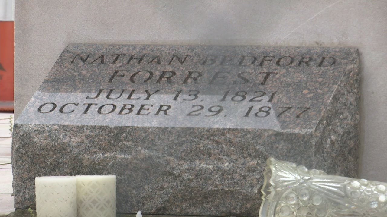 Remains of Confederate General Nathan Bedford Forrest to be removed from Health Sciences Park