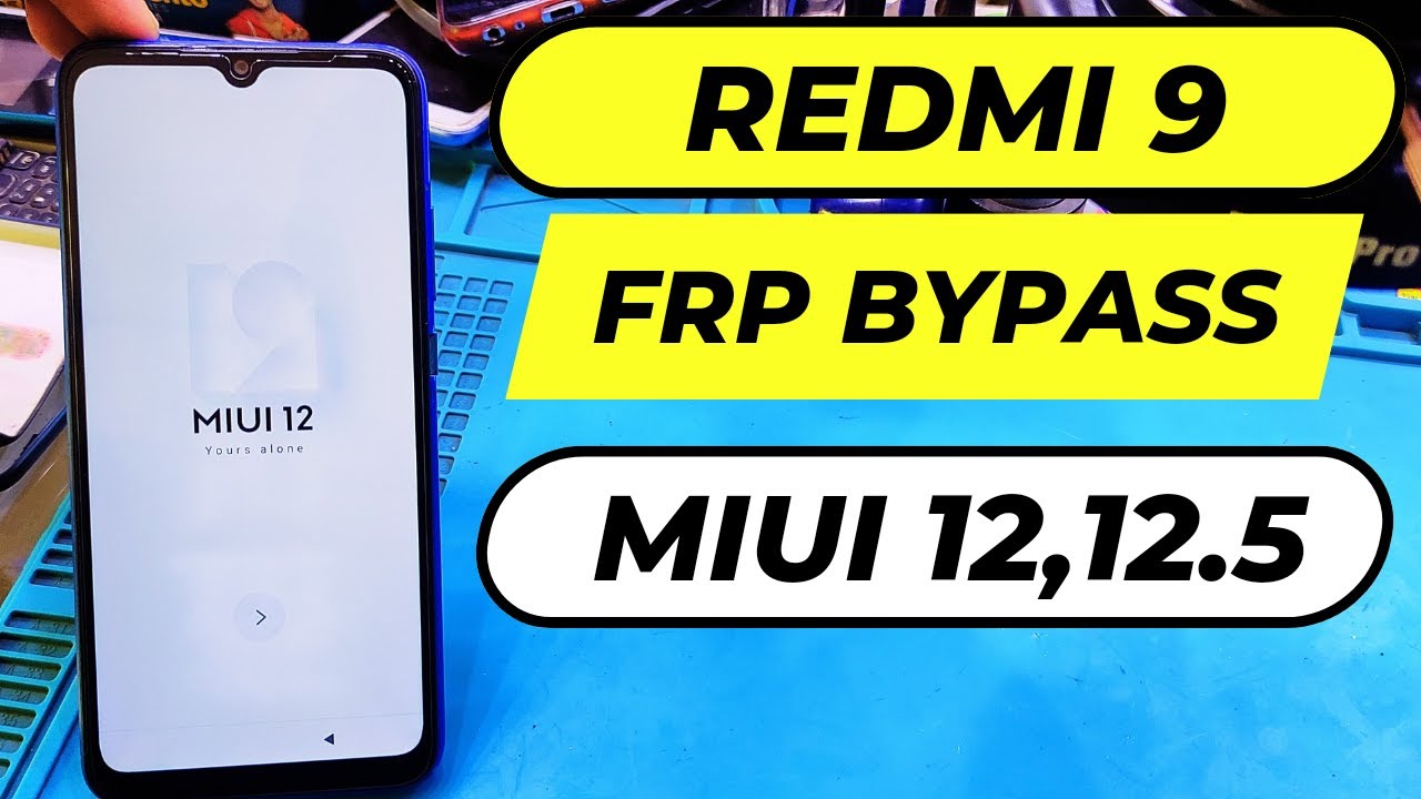 Redmi 9 FRP Bypass MIUI 12.5 & 12 | Redmi 9 12.5 FRP Bypass