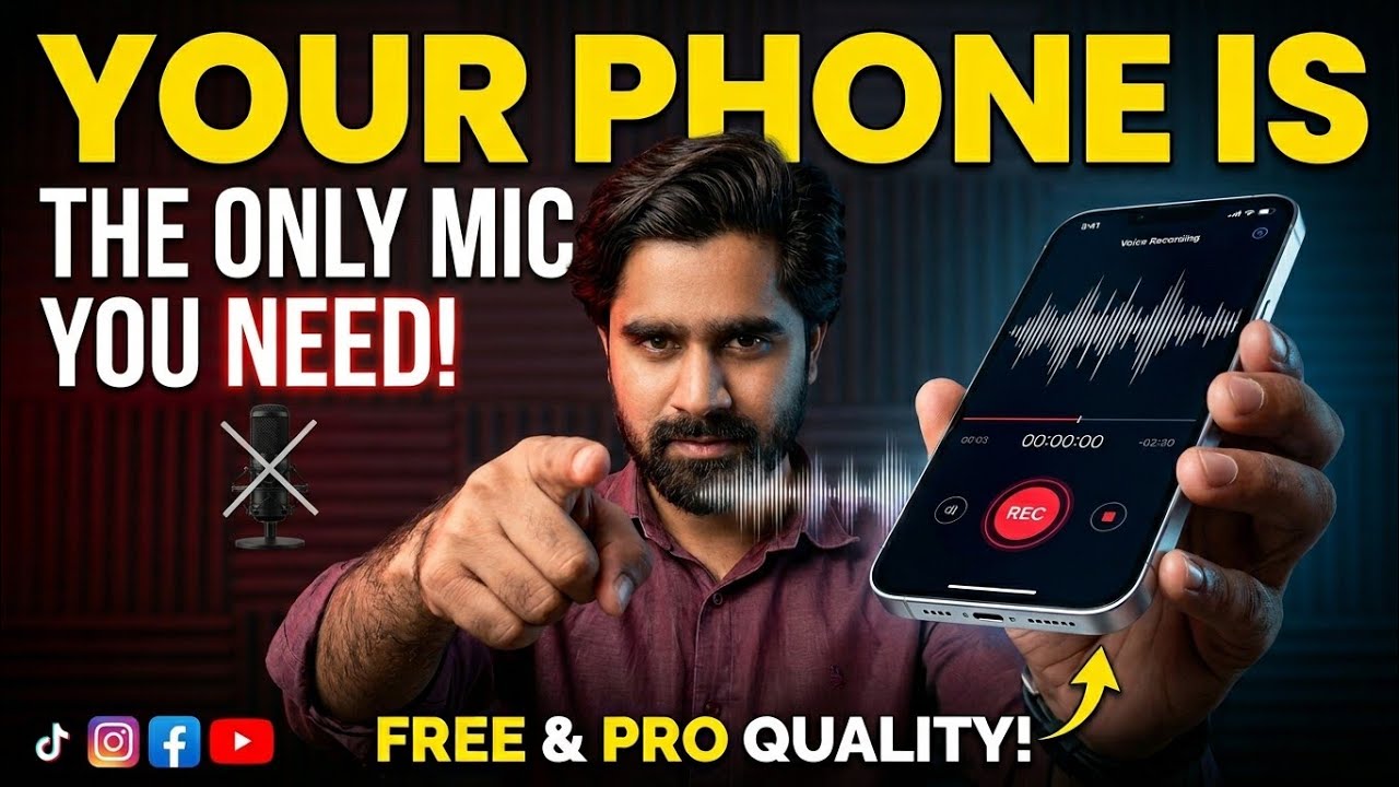 Your phone is the best microphone | Full voice editing tutorial | Make your voice samelike sherrybwp