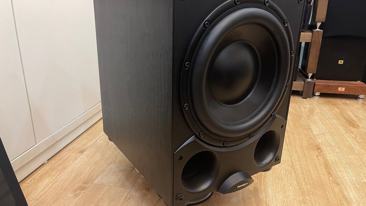  Đã là Vua lại còn cắt xuống 35Hz ...Paradigm DSP 3200 v2 ... bass 30Ac:120VMade in canada