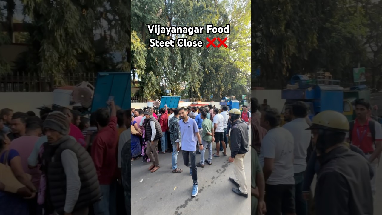 Vijayanagar Food Street #vijayanagar #bengaluru #bengalurufoodblogger #rajajinagar