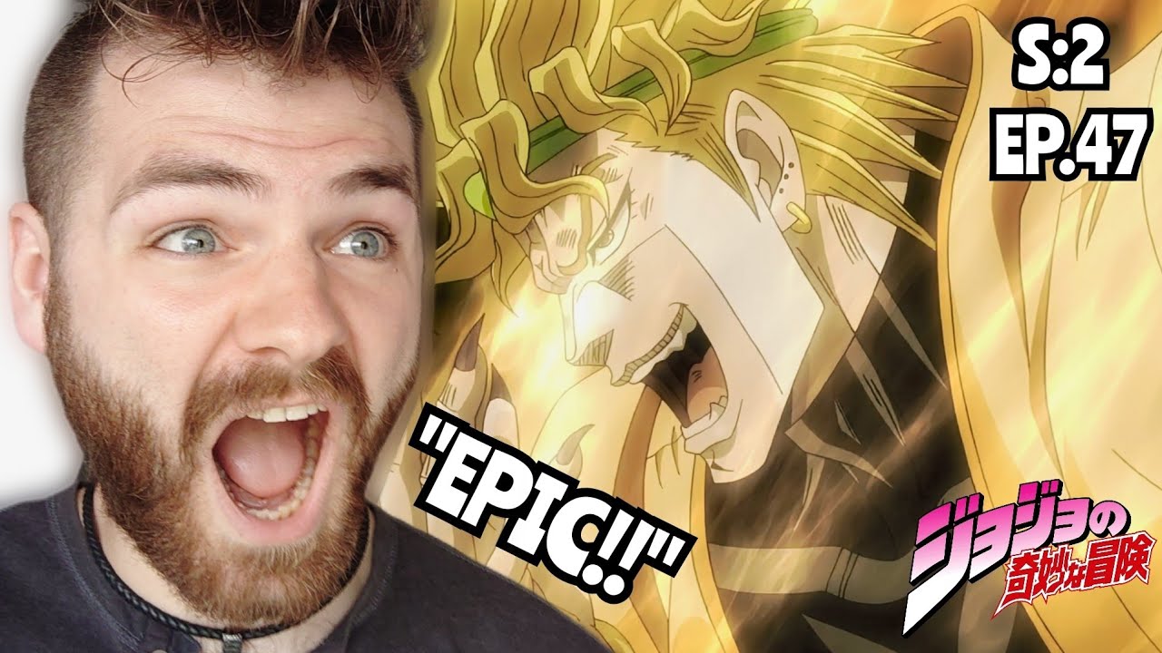 F***ING EPIC FIGHT!!! | JOJO'S BIZARRE ADVENTURE *PART 3* EPISODE 47 | (S2 EP:47) REACTION!