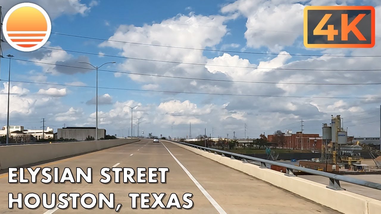 Elysian Street in Houston, Texas! Drive with me!